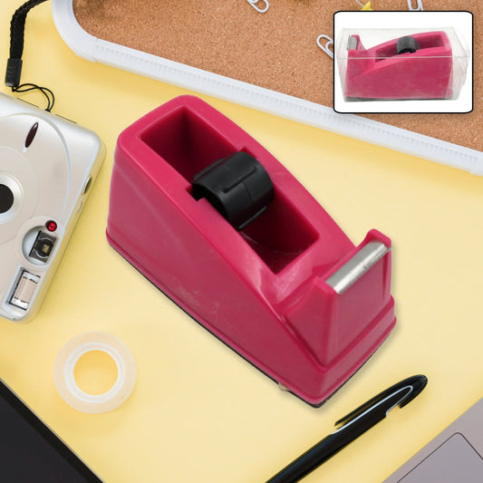 Plastic Tape Dispenser & Cutter for Home, Office & School (1 pc / B Grade)