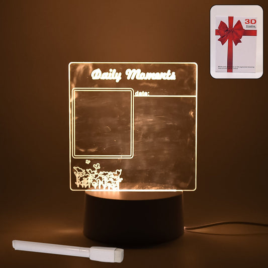 Creative Visualization Lamp 3 D Acrylic Decorative Lamp (1 Pc)