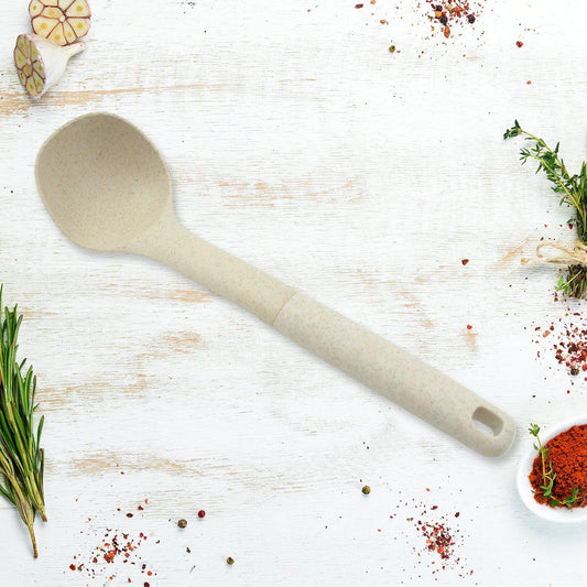 Plastic Kitchen Accessories Whisk , Pasta Spoon & Soup Spoon Heat Resistant Non Stick Spoons Kitchen Cookware Items (1 Pc )