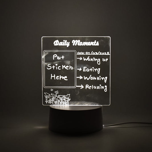 Creative Visualization Lamp 3 D Acrylic Decorative Lamp (1 Pc)