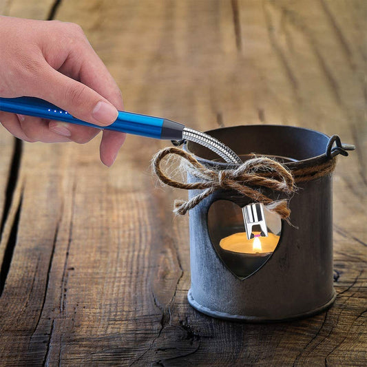 Electronic Smoking Plasma Lighters for Multipurpose Like Candles Grill BBQ (1 Pc / Mix Color)