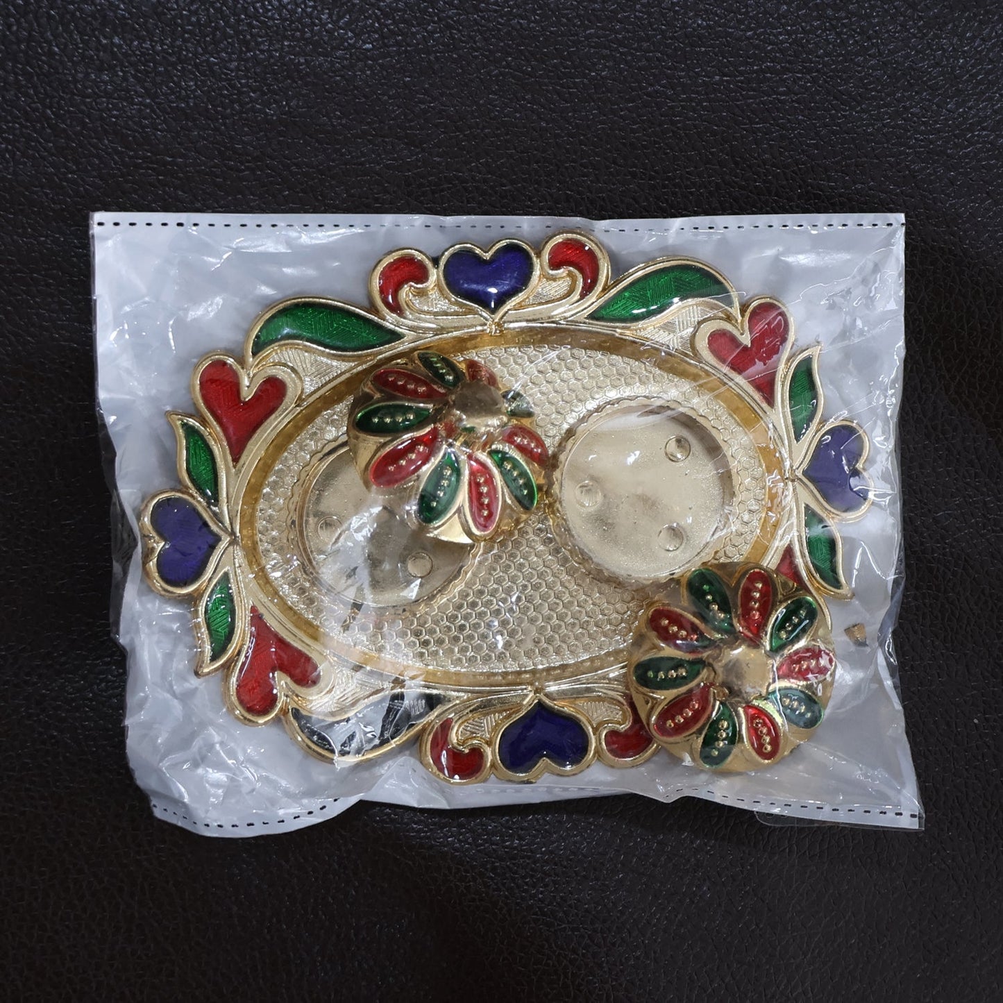 Meenakari Roli–Chawal Pooja - (1 Pc)