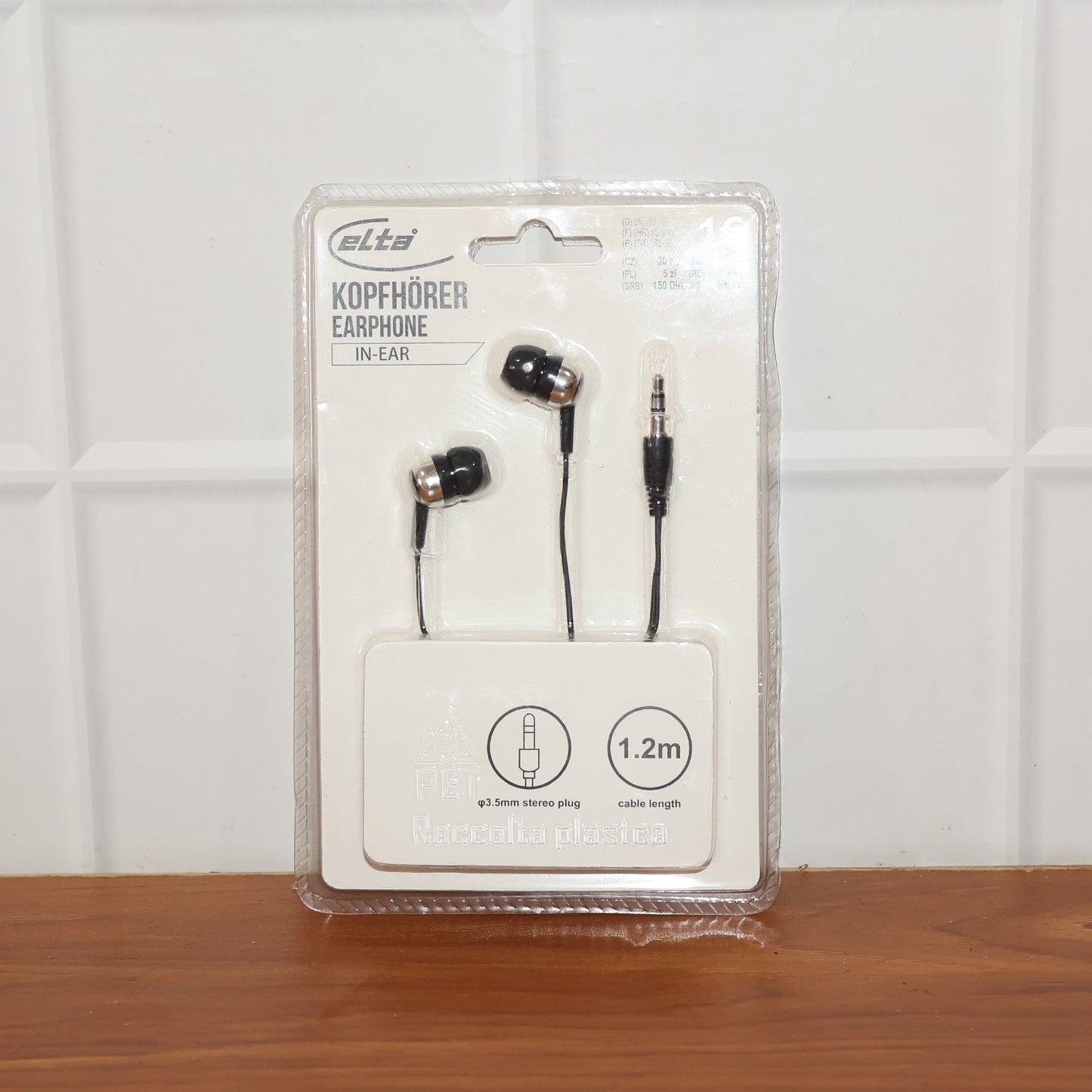 Wired Stereo Earphones with 3.5mm Jack (1 Pc / 1.2m Cable)