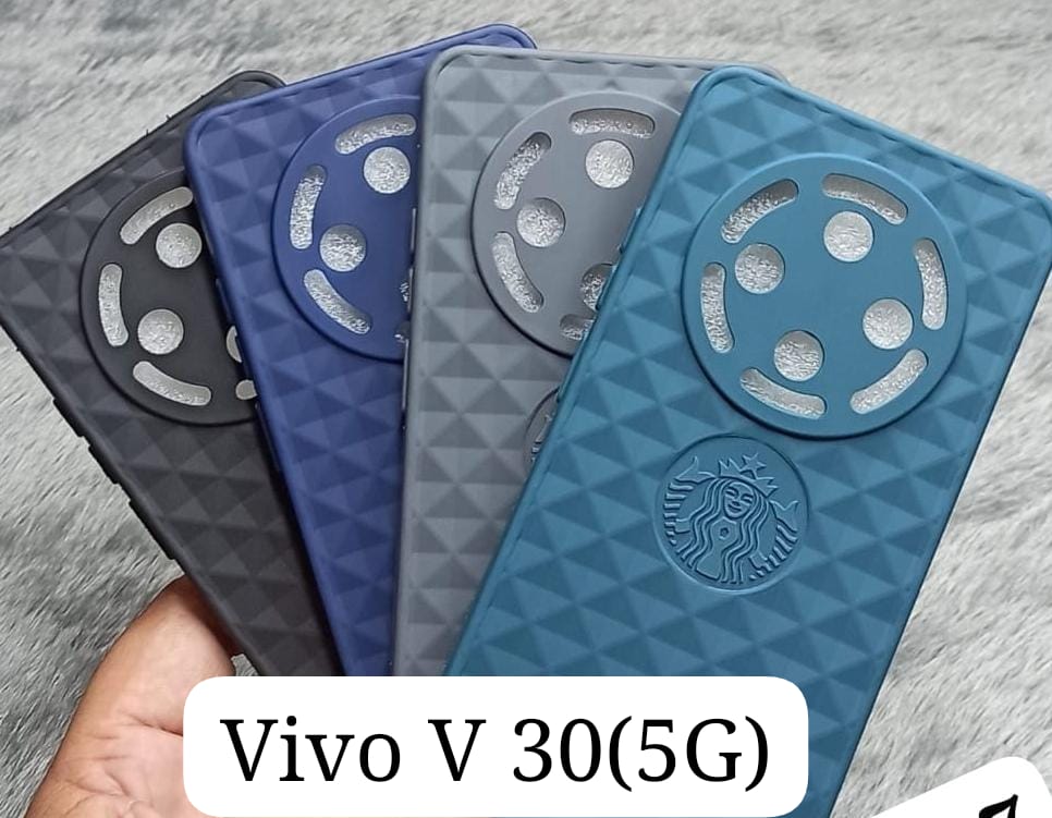 Texture Soft & Flexible Silicone Case For Vivo