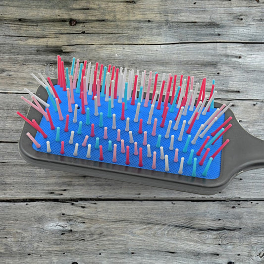 Massage Comb, Massage Hair Brush Ergonomic Matt Disappointment for Straight Curly Hair Cushion Curly Hair Comb For Detangling Professional Comb For Men And Women for All Hair Types, Home Salon DIY Hairdressing Tool (1 Pc)