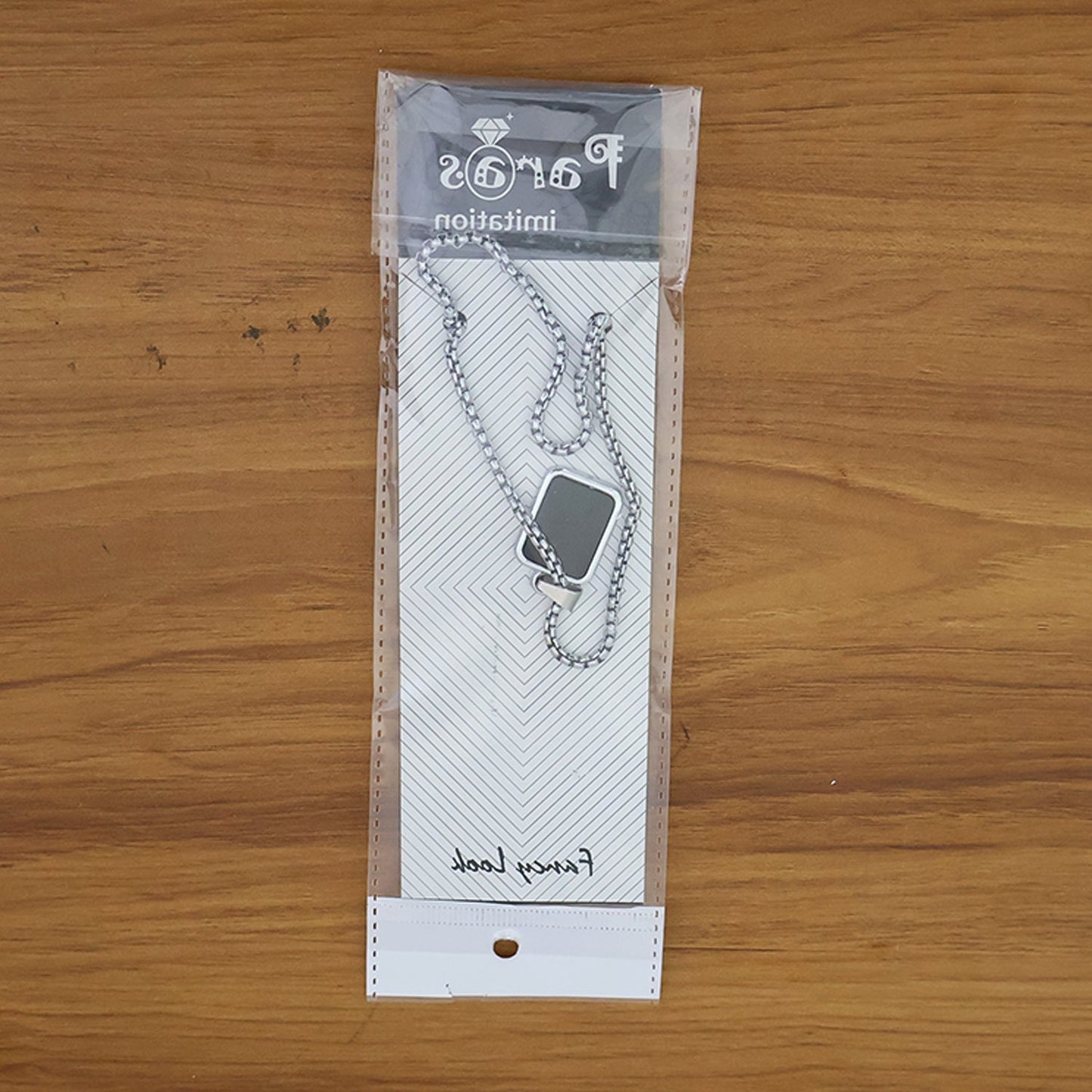 Premium Stainless-Steel Men’s Fashion Pendant Chain (1 Pc)