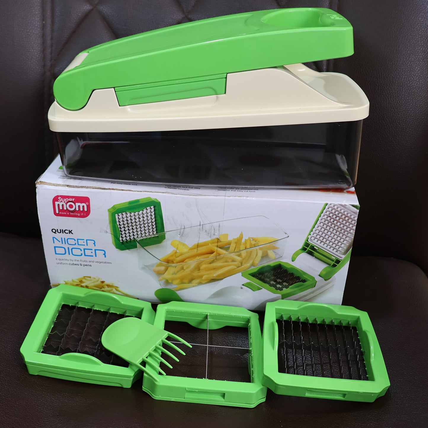 Supermom Quick Nicer Dicer – Multipurpose Vegetable & Fruit Chopper
