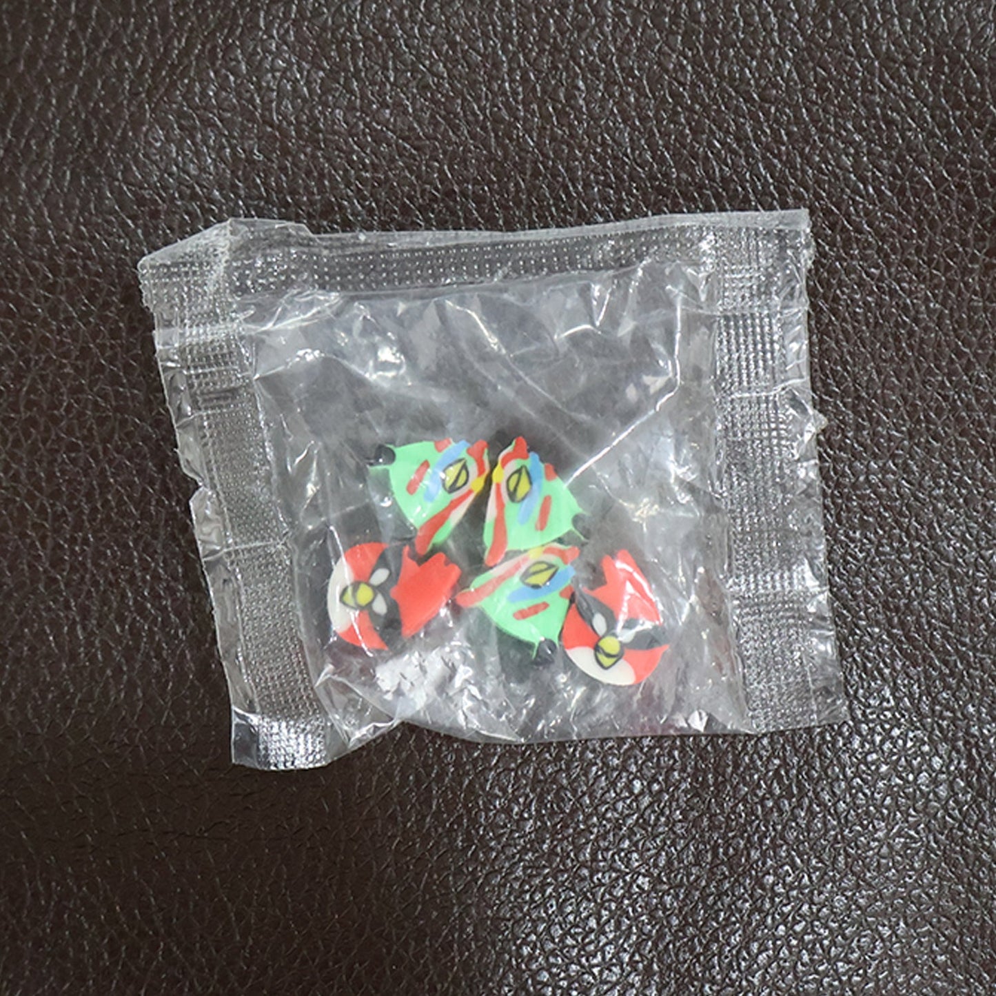 Mini Cartoon Shaped Pencil Erasers - (5 Pc / Set)