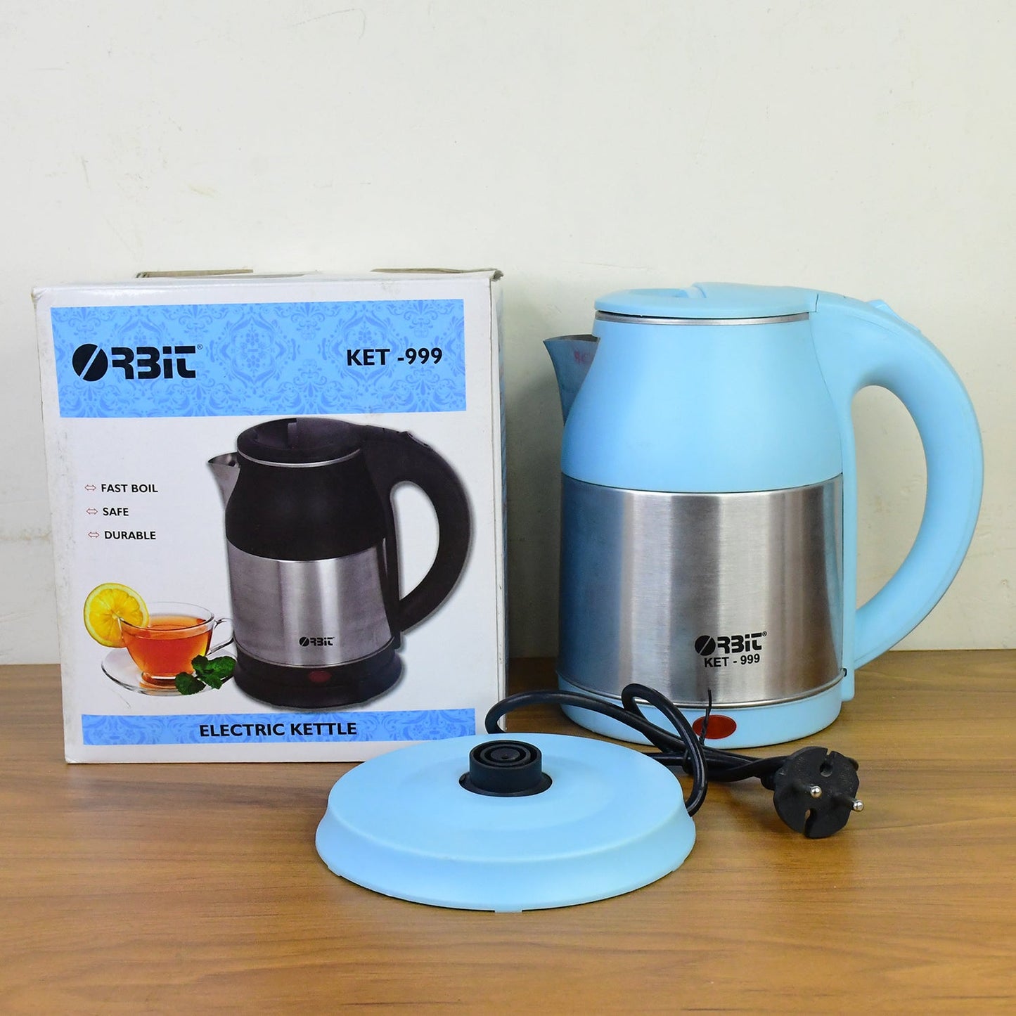 Orbit Electric Kettle with Stainless Steel Body (1 Pc / 2 Ltr)