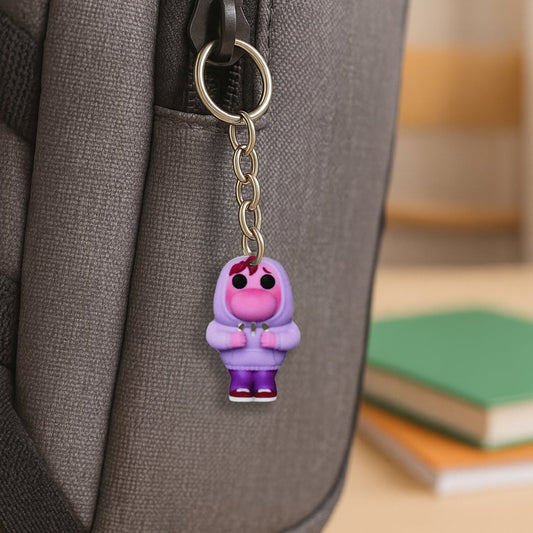 Soft Rubber Cartoon Keychain