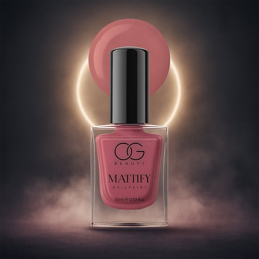 OG Beauty Perfect Pink Mattify Nail Paint (10 ML / 1 Pc)