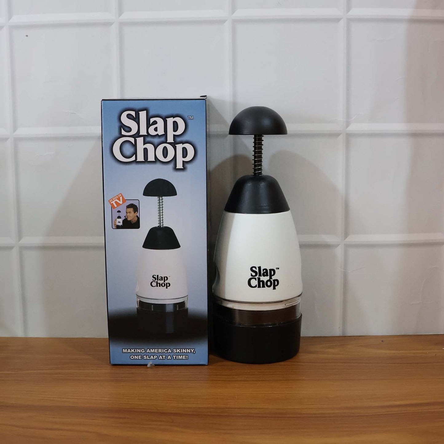 Slap Chop Hand Press Vegetable & Fruit Chopper (1 Pc)
