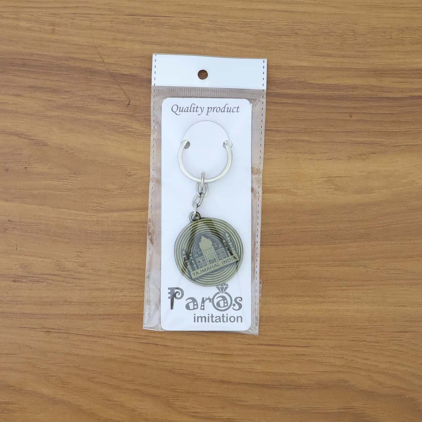 Premium Taj Mahal India Souvenir Keychain (1 Pc)