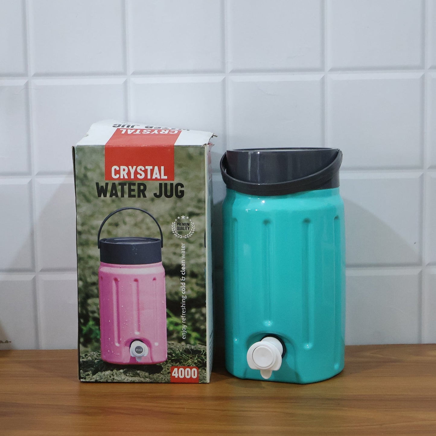Crystal Water Jug 2 Litre (1 Pc)