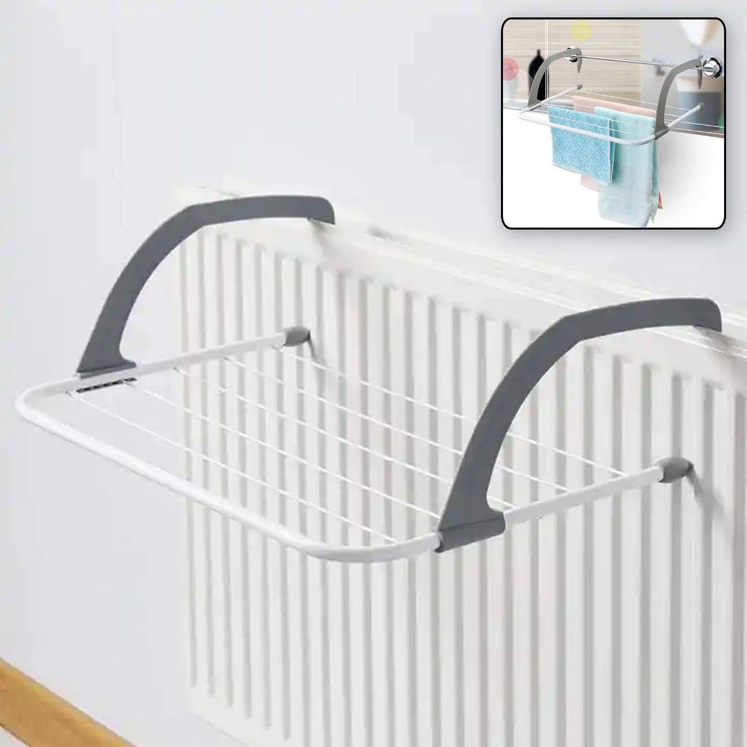 0333 Metal Steel Folding Drying Rack for Clothes Balcony Laundry Hange
