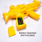 4412 Concept Musical Transparent Glow Gear Gun With Rainbow Light ( 1 pcs ) DeoDap