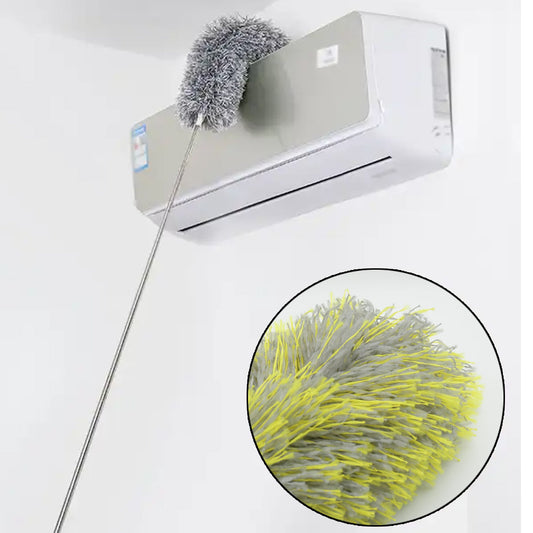 8862 Long Handle, Microfiber Duster for Cleaning, Microfiber Hand Duster Washable Microfiber Cleaning Tool Extendable Dusters for Cleaning Office, Car, Computer, Air Condition, Washable Duster (62Cm) - deal99.in