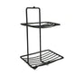 1763A 2 Layer SS Soap Rack used in all kinds of places household and bathroom purposes for holding soaps. DeoDap