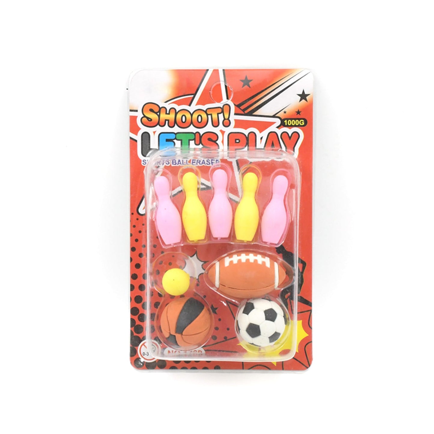 Stationary Kit Fancy & Stylish Colorful Erasers, Mini Eraser Creative Cute Novelty Eraser for Children Different Designs Eraser Set for Return Gift, Birthday Party, School Prize, Football & Icecream Set Eraser (9 pc & 5 Pc Set) - deal99.in