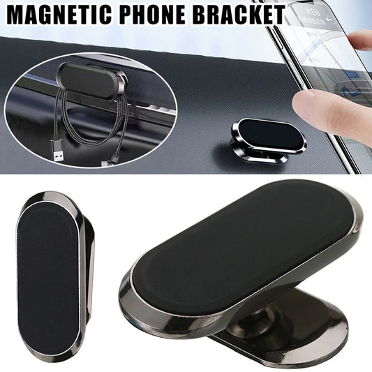 12504 Magnetic Phone Mount/Holder for Car, Super Strong Magnet Universal Car Mount, Dashboard 360° Rotation for Car, Desk, Office, Home & Kitchen for All Smart phones (1 Pc)