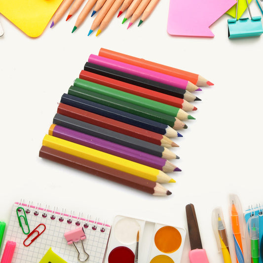 8789 13pcs Colored Pencils Watercolor Pencils With Sharpner Artist Pencils Colored Pencil Art Graphite Pencils Oil Pencils Pencil for Kids Art Supplies Child Gift Wooden Aldult (13 Pcs Set) - deal99.in
