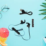6394 Wireless Bluetooth in-Ear Headphones with Mic, Wireless Stereo Sports Headset with Dynamic bass DeoDap