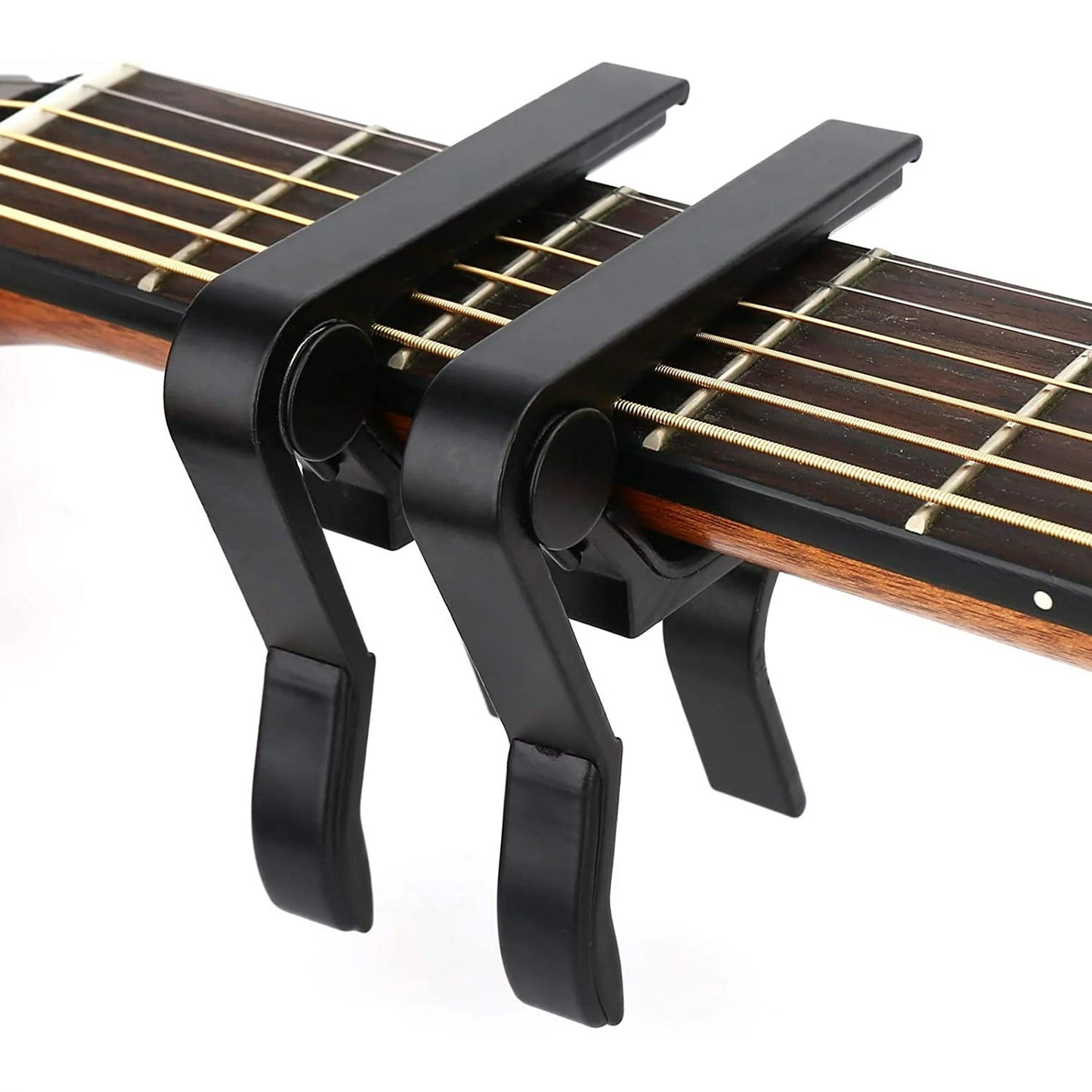 Guitar Capo with Pickup Stand, Soft Pad for Acoustic and Electric Guitar Ukulele Mandolin Banjo Guitar Accessories - deal99.in