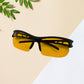 7765 Night Driving Glasses With Anti Glare Scratch Resistant Coating Sunglasses (1 PC)