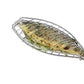 5111 Stainless Steel BBQ Barbecue Fish Grill Net Basket, Standard, Silver DeoDap