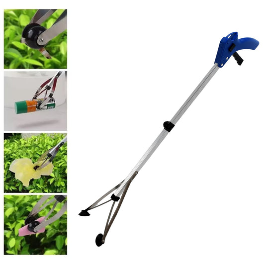 7431 Extending Garbage Lifter Tool  Kitchen Picker Claw Pick Up Rubbish Helping Hand Tool Garbage Picker Flexible Lightweight Tool DeoDap