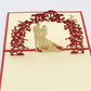 3D Paper Wish Card High Quality Paper Card All Design Card Good Wishing Card (All 3D Card  Birthday Greeting Cards, Wedding Day Gift Card, Merry Christmas Card (1 Pc)