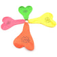 8892 Heart shaped balloons Kinds of Rainbow Party Latex Balloons for Birthday / Anniversary / Valentine's / Wedding / Engagement Party Decoration Multicolor (4 Pcs Set) - deal99.in