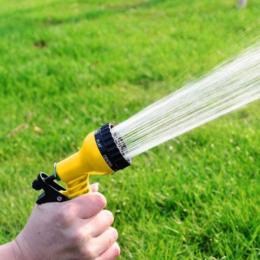 7441 Hose Nozzle Garden Hose Nozzle Hose Spray Nozzle with 8 Adjustable Patterns Front Trigger Hose Sprayer Heavy Duty Metal Water Hose Nozzle for Cleaning, Watering, Washing, Bathing DeoDap