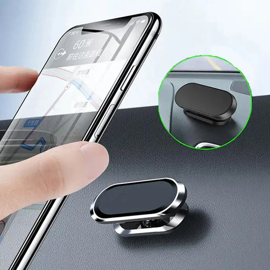 12546 Magnetic Phone Mount/Holder for Car, Super Strong Magnet Universal Car Mount, Dashboard 360° Rotation for Car, Desk, Office, Home & Kitchen for All Smart phones (1 Pc) - deal99.in