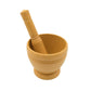 7193  Mortar and Pestle Set for Spices, Okhli Masher, Khalbatta, Kharal, Mixer, Natural & Traditional Grinder and Musal, Well Design for Kitchen, Home, Herb