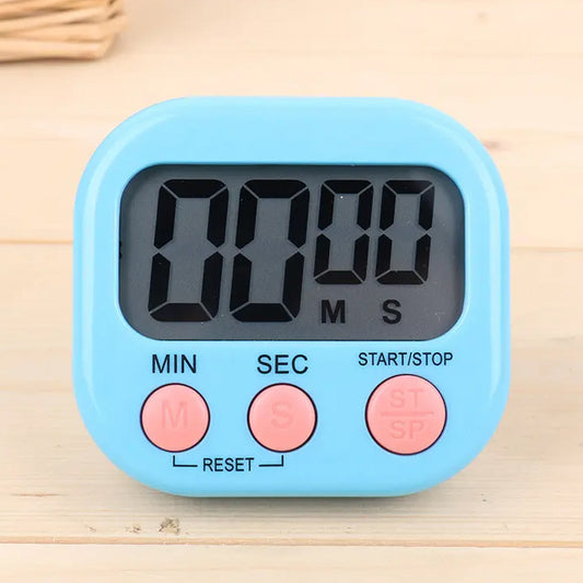 1540  Digital Kitchen Timer Clear Big Digits 0-99 Min for Cooking Office Clock