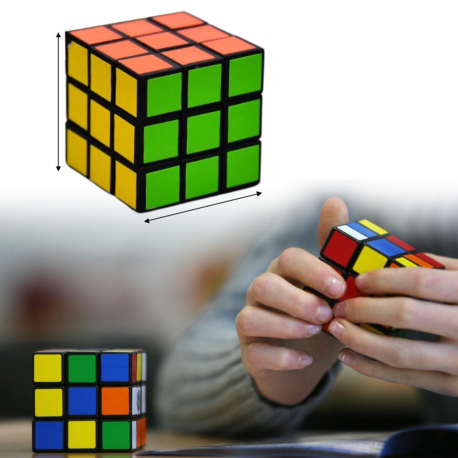 4022 1Pc Mini Cube, Puzzle Game for Boy And Girl, Magic Cube for Birthday Gift DeoDap