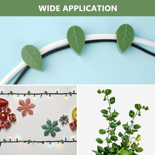 7348 Plant Climbing Wall Fixture Clip Self-Adhesive Hook Vines Traction Invisible Stand Green Plant Clip Garden Wall Clip Plant Support Binding Clip Plants for Indoor Outdoor Decoration (10 Pcs Set) - deal99.in