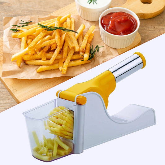 0114L French Fry Chipser / Chips Slicer / Potato Chipser /Chips Maker Machine/Potato Slicer with Container DeoDap