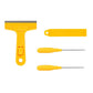 9157 Glass Scraper Razor Blade,Paint Scraper,Window scraper for Remover Tool Set DoeDap