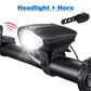 1718 Bicycle Horn with LED Light Work On Battery DeoDap