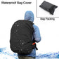 4100 Heavy Waterproof Nylon Rain Cover/Dust Cover - Elastic Adjustable for Laptop Bags and Backpacks, School Bag Waterproof Cover, Dust Proof, Backpack, Laptop Bag Cover (1Pc)