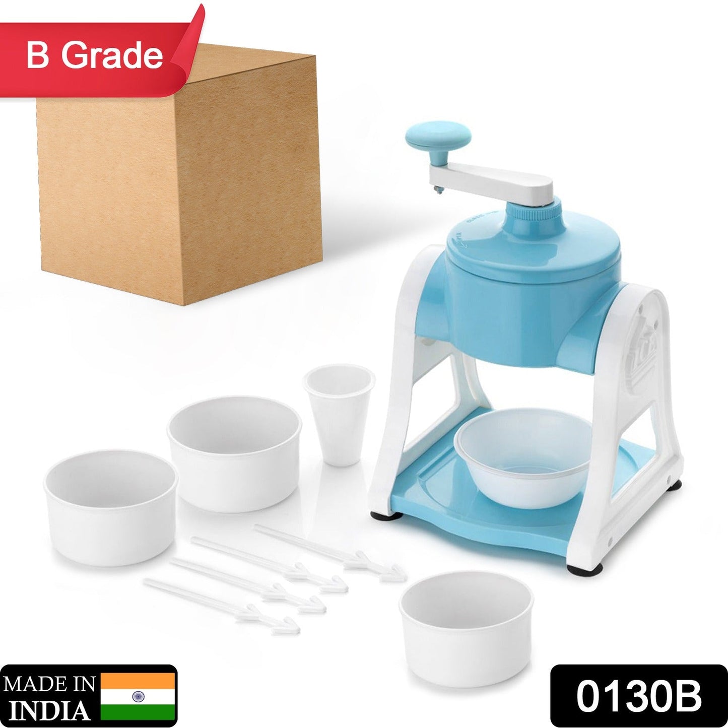 0130B  BLUE GOLA MAKER USED FOR MAKING GOLA’S IN SUMMERS AT VARIOUS KINDS OF PLACES AND ALL ( B Grade) DeoDap