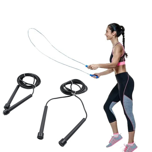 0650 Speed Skipping Rope, Jump Rope With Pvc Handle, Sports Skipping Rope, Jump Rope for Weight Loss, Fitness, Sports, Exercise, Workout, For Men, Women, Boys & Girls 3mtr.