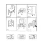 9066 28 pc Rubber furniture Pads Self Sticking Non Slip Furniture Noise Insulation Pads DeoDap