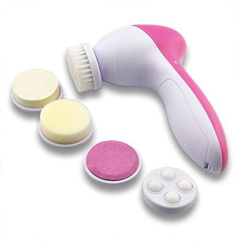 340 -5-in-1 Smoothing Body & Facial Massager (Pink) Go5 Incorporation