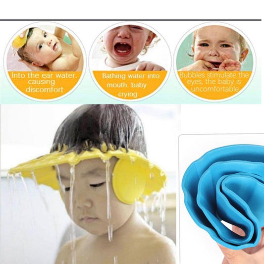 0378 Adjustable Safe Soft Baby Shower cap Go5 Incorporation