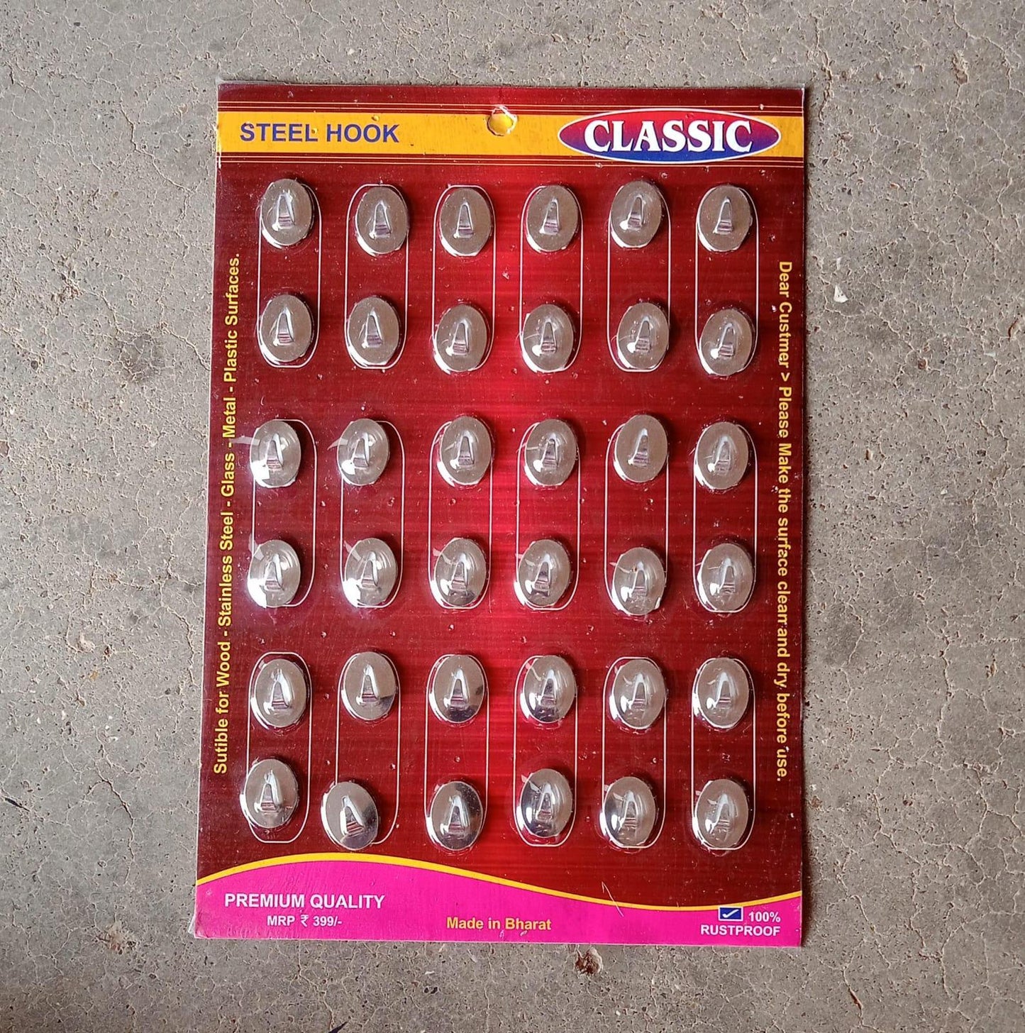 Modern Geometric Hexagon Wall Clock (1 Pc)