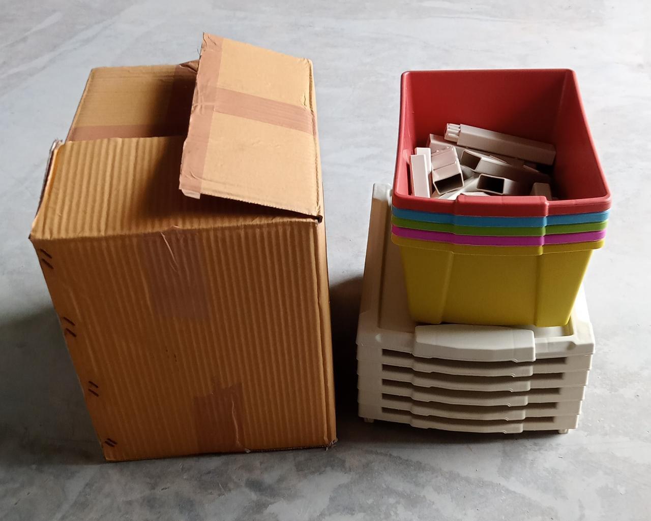 0702 5 Layer Multi-Purpose Modular Drawer Storage System