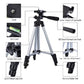 6253 Universal Lightweight Tripod with Mobile Phone Holder Mount & Carry Bag for All Smart Phones DeoDap